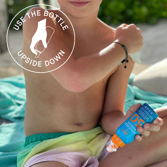 Evy Technology Sunscreen Mousse SPF30 Παιδικό Αντηλιακό Mousse για Πρόσωπο & Σώμα 150ml