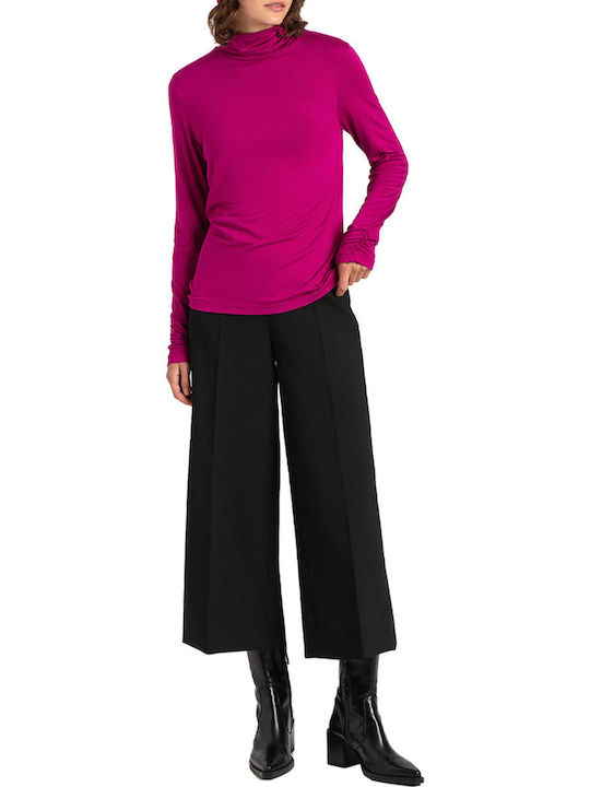 MORE & MORE Bluse Fuchsie