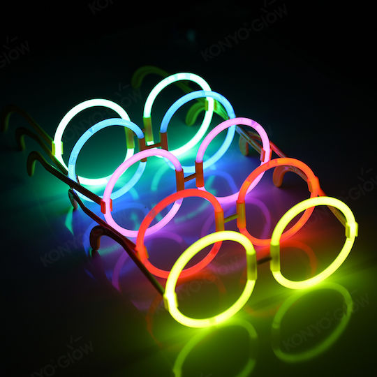 eBest Glow Stick Φωσφοριζέ Γυαλιά Στρογγυλά 1C55ΚUW
