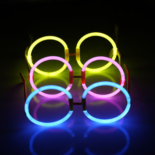 eBest Glow Stick Φωσφοριζέ Γυαλιά Στρογγυλά 1C55ΚUW
