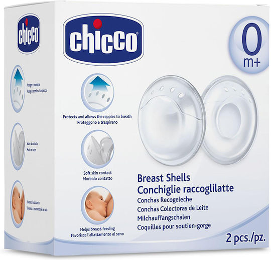 Chicco Breast Shells Κοχύλια Στήθους 2τμχ