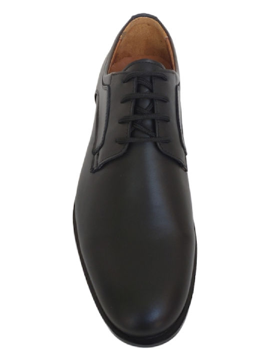 Leder Herren Freizeitschuhe Schwarz