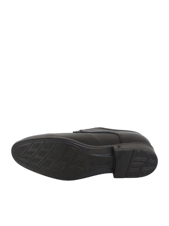 Leder Herren Freizeitschuhe Schwarz