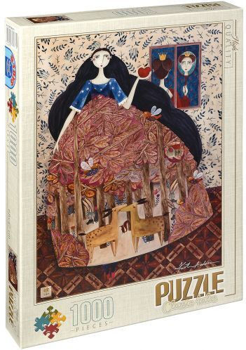 Andrea Kürti Puzzle 2D Schneewittchen 1000 Stücke