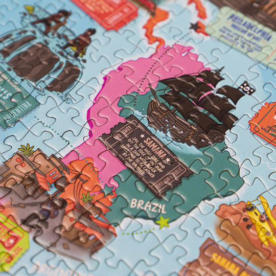 Puzzle Locuri de Film 2D 1000 Piese