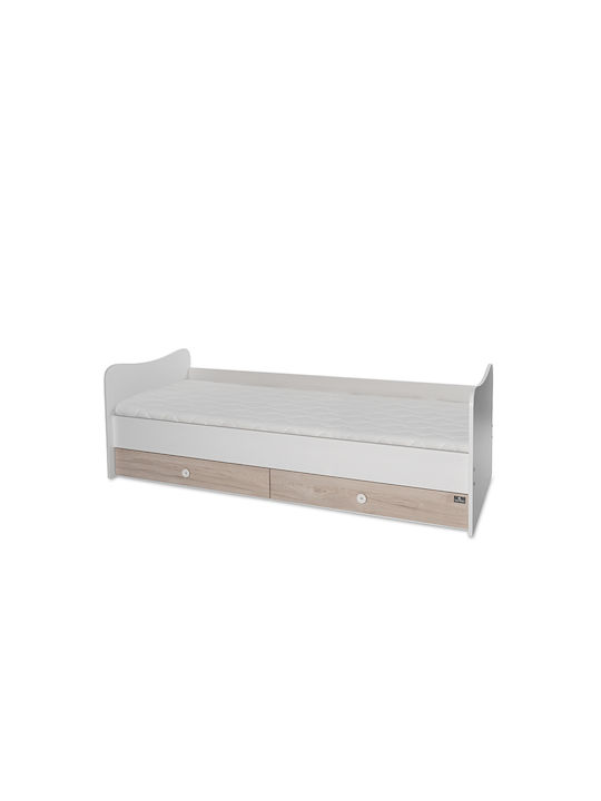 Lorelli Cabrio Babybett Minimax Weiß mit Matratze 60x120cm