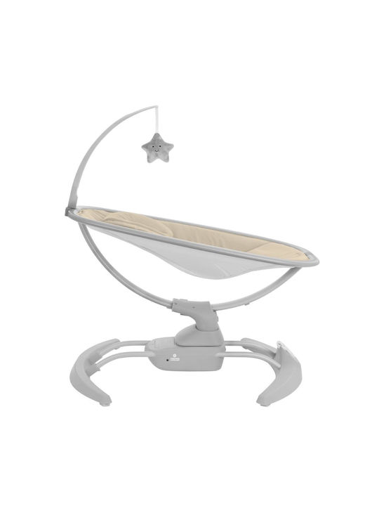 Kikka Boo Electric Baby Relax Side to Side Spinny with Music Beige for Child up to 9kg