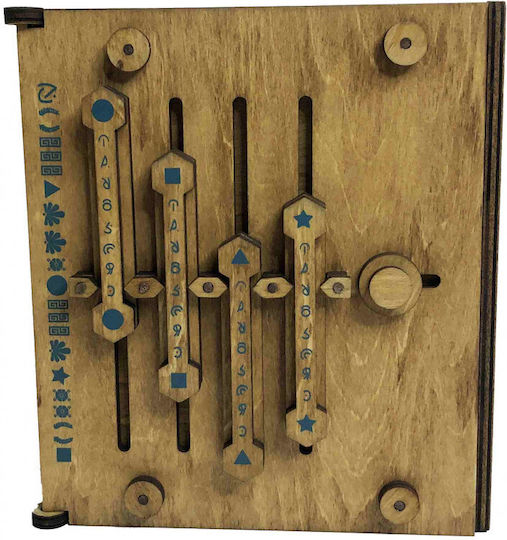 Brainteaser True Genius Puzzle made of Wood for 14+ Years Old TG423