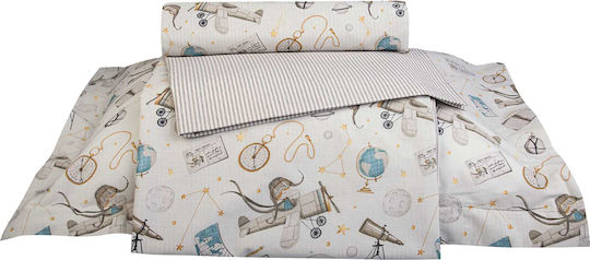 Greenwich Polo Club Set Kids Duvet Cover Single with Pillowcase Blue 160x240cm
