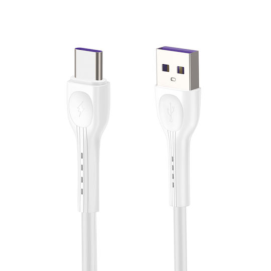 Leewello Зарядно Устройство с USB-A и USB-C Изходни Портове и USB-C Кабел 20W Бял Lw-153