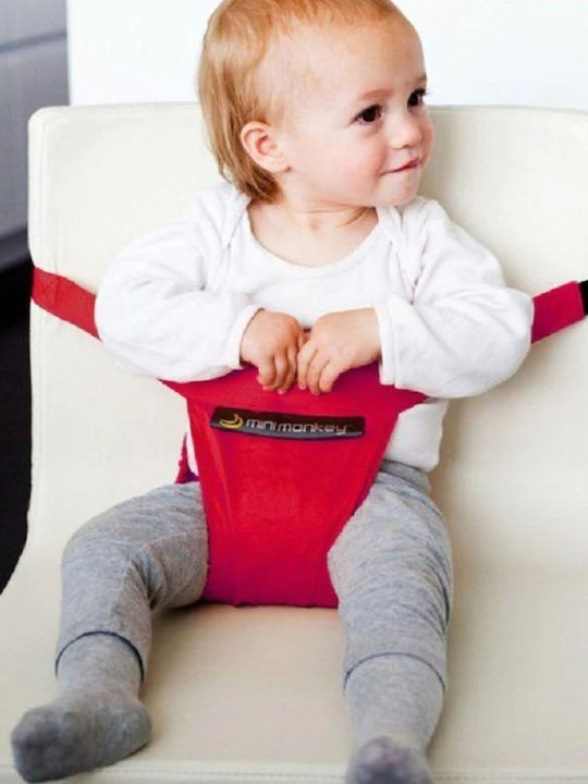 Mini Monkey Portable Fabric Booster Seat for Chair