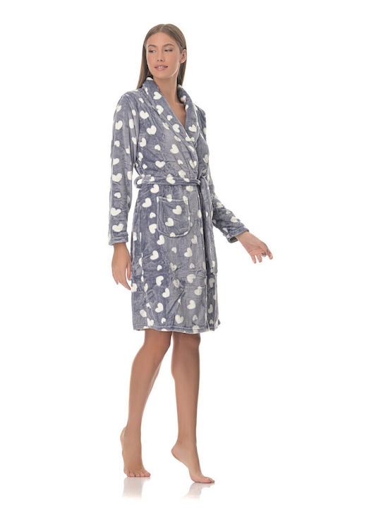 Notte Stella Notte Stella Damen Schlafanzug & Pyjamas Winter Grau