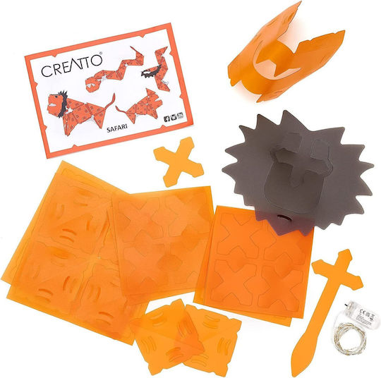 Kosmos Παιχνίδι Κατασκευών Πλαστικό Creatto Safari 4 in 1 για Παιδιά 8+ Ετών