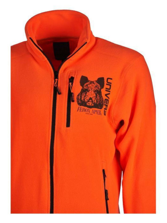 Univers Wild Boar Κυνηγετική Ζακέτα Fleece Πορτοκαλί