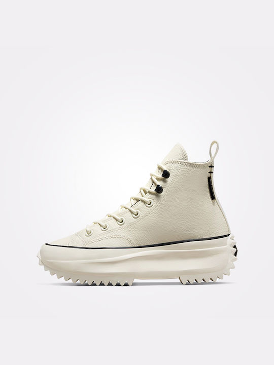 Run Star Hike Flatforms Boots Beige