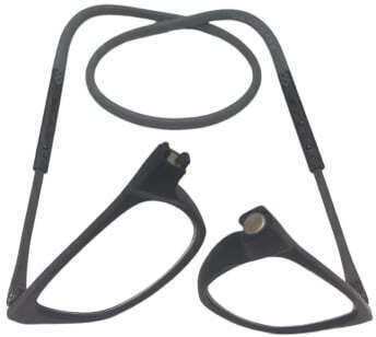 Lumia Optics Reading Glasses +3.50 with Magnet in Black color EYESEEYS116C5.350