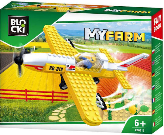 Blocki Building Blocks Airplane Spray for 6+ Years 146 Pieces