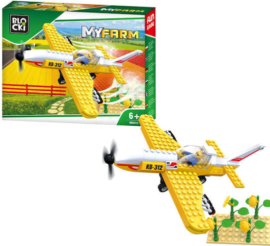 Blocki Building Blocks Airplane Spray for 6+ Years 146 Pieces