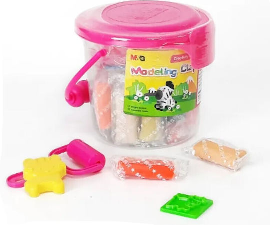 M&G Knete Spiel-Set Für Kinder Ab 3 Jahren 24 Farben pro Verpackung 1 Dose