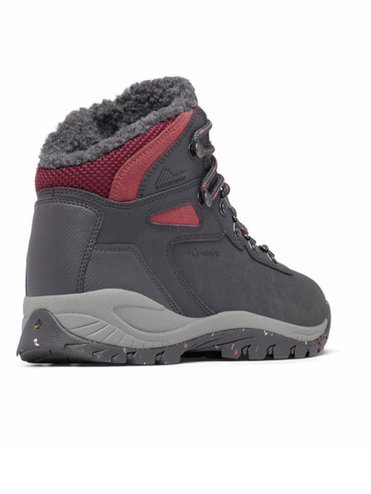Columbia Newton Ridge Ii Omni-Heat Women's Hiking Boots Waterproof Gray