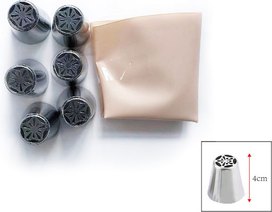 Tpster Set Pungi de Patiserie Metalice 31853