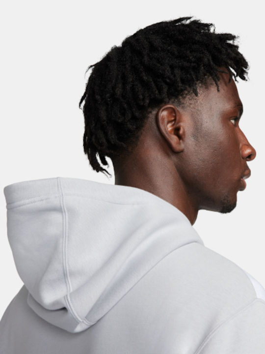 Nsw Sp Flc Fz Hoodie Bb Sweatshirt With Gray Hood