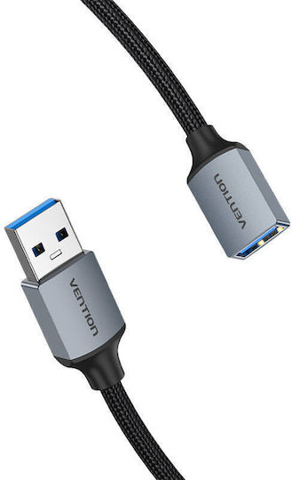 Vention USB 3.0 Cable USB-A male - USB-A female Μαύρο 2m CBLHH