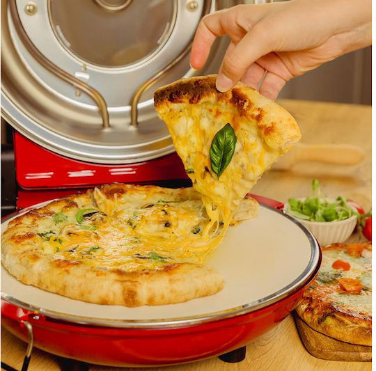 Cecotec Fun Pizza & Co Mamma Mia Pizzabäcker 1200W Rot