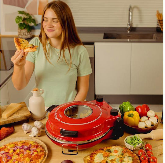 Cecotec Fun Pizza & Co Mamma Mia Pizzabäcker 1200W Rot
