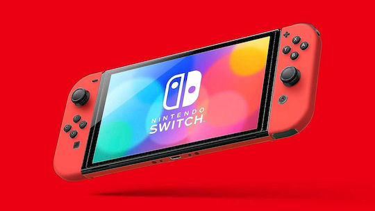 Nintendo Switch OLED 64GB Mario Red Edition