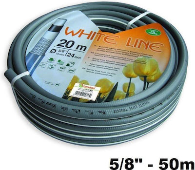 Bradas Hose Watering White Line 5/8" 50m