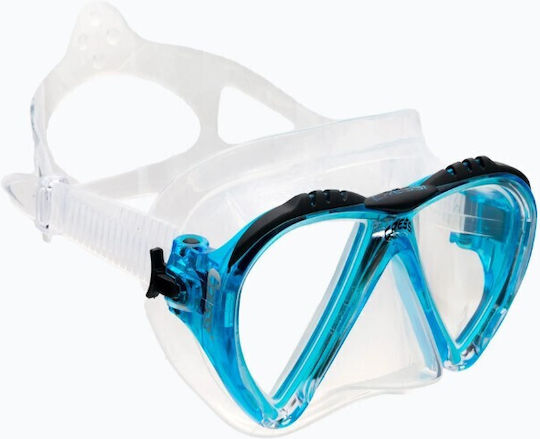 CressiSub Lince Silicone Light Blue Diving Mask