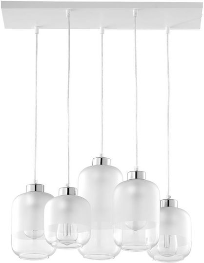 TK Lighting Hängelampe Weiß