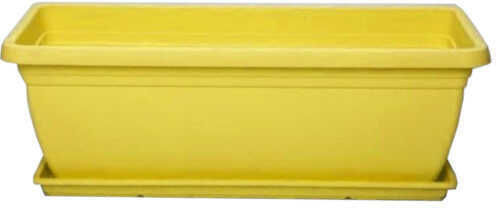 Micplast Mojito Planter Box Plastic Yellow 60x20x17cm.