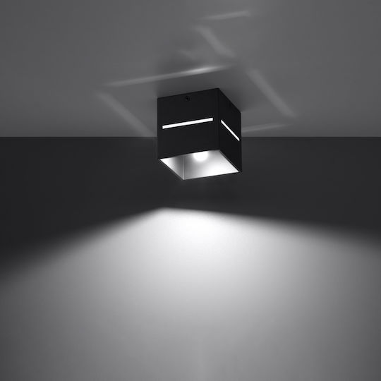 Sollux Einzel Spot mit Fassung G9 in Schwarz Farbe