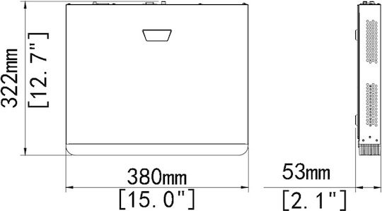 Uniarch NVR-216S2-P16 Καταγραφικό NVR 16 Καναλιών με Ανάλυση 4K