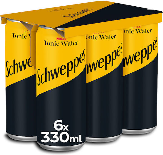 Schweppes Тоник с Газировка в Кутия 6x330мл