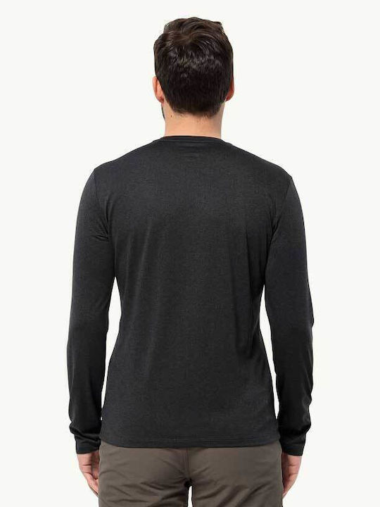 Jack Wolfskin Πουλόβερ Μαύρο