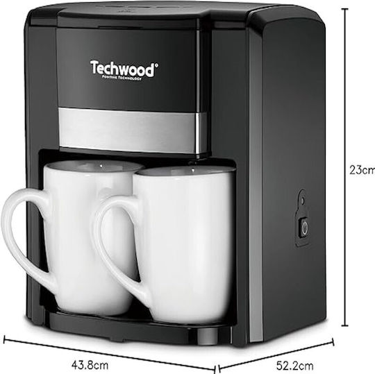 Techwood Καφετιέρα Φίλτρου 500W