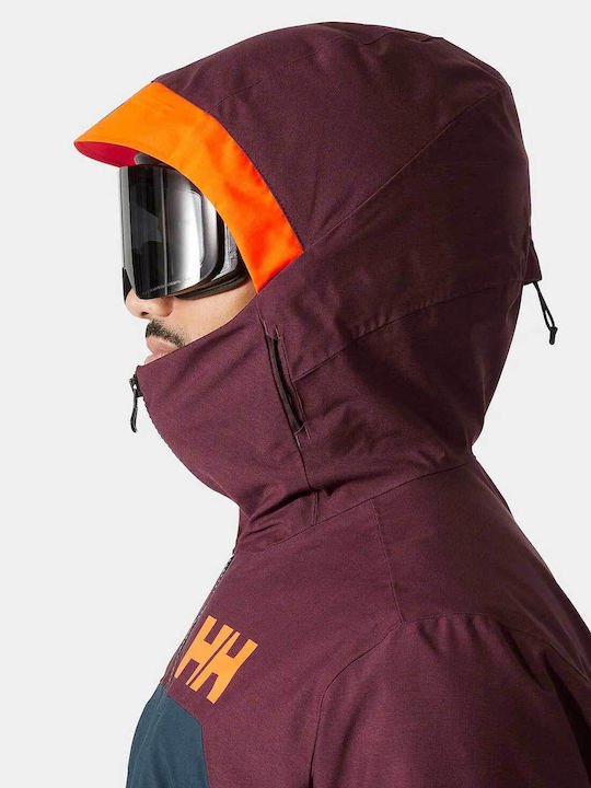 Helly Hansen 65787-574 Ανδρικό Μπουφάν για Σκι & Snowboard Πολύχρωμο