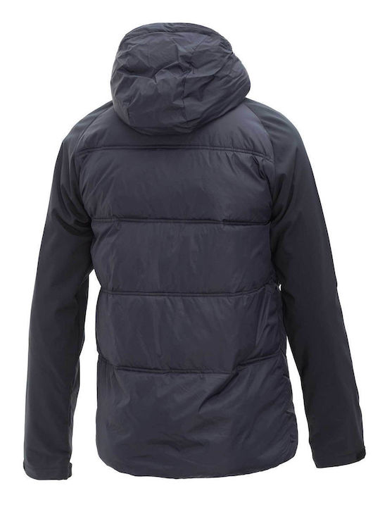 Northfinder Herren Winter Jacke Lässig Schwarz