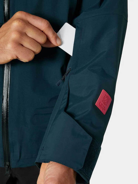 Helly Hansen Sogn Shell 2.0 65748-574 Мъжко Яке за Ски и Сноуборд Син