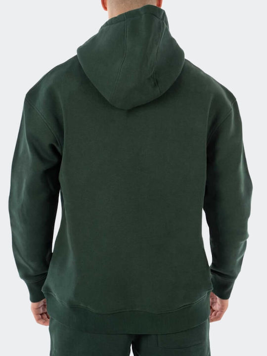 Bee. Unusual. Men's Sweatshirt with Hood Green