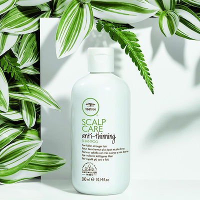 Paul Mitchell Tea Tree Scalp Care Anti-Thinning Shampoos Reconstruction/Nourishment for Fragile, Αντι-Θραύση Hair 300ml