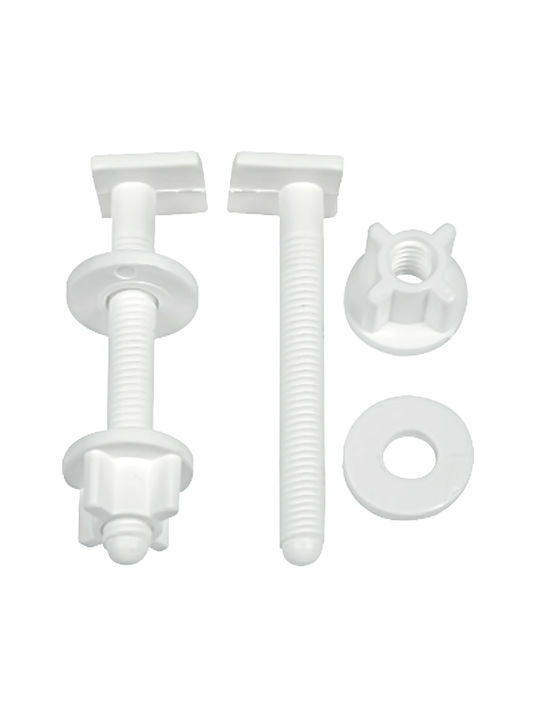 Elvit Sorento 48 Toilettensitz aus Bakelit 48,5x35,2cm Weiß