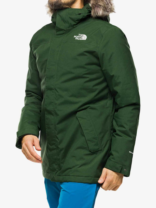 Zaneck Winter Jacket Parka Waterproof and Windproof Green