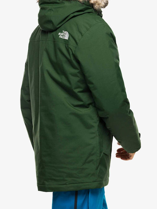 Zaneck Winter Jacket Parka Waterproof and Windproof Green