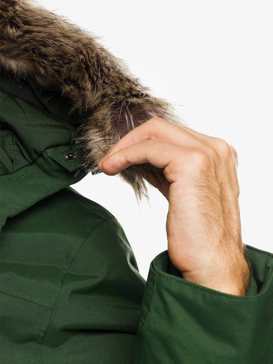 Zaneck Winter Jacket Parka Waterproof and Windproof Green