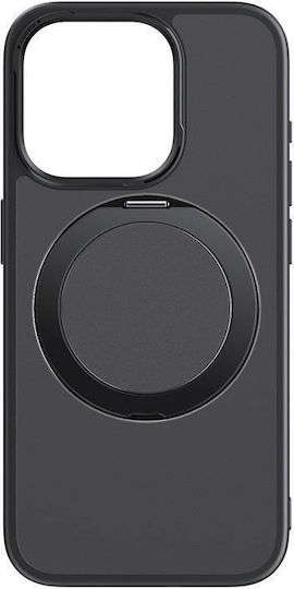 Baseus Series 360 Full Cover Silicon 1mm Magnetic Negru (iPhone 15 Plus / 16 Plus)