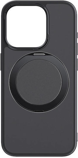 Baseus Series 360 Full Cover Silicon 1mm Magnetic Negru (iPhone 15)